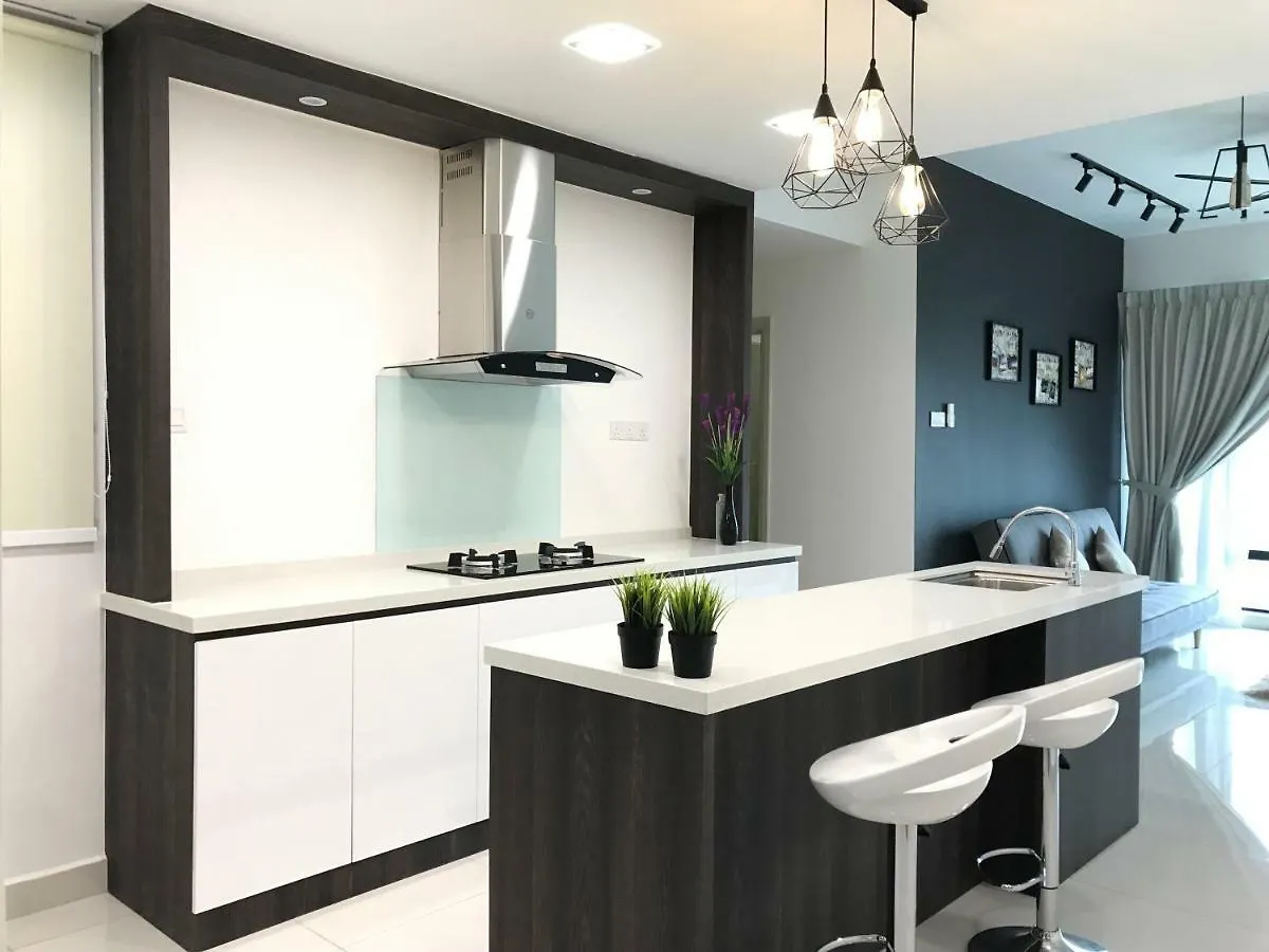 Apartment Ferienwohnung Mosaic Souhtkey Highfloor 2Br 2-6Pax 5Mins Jbciq&Sentosa Johor Bahru Ma­lay­sia